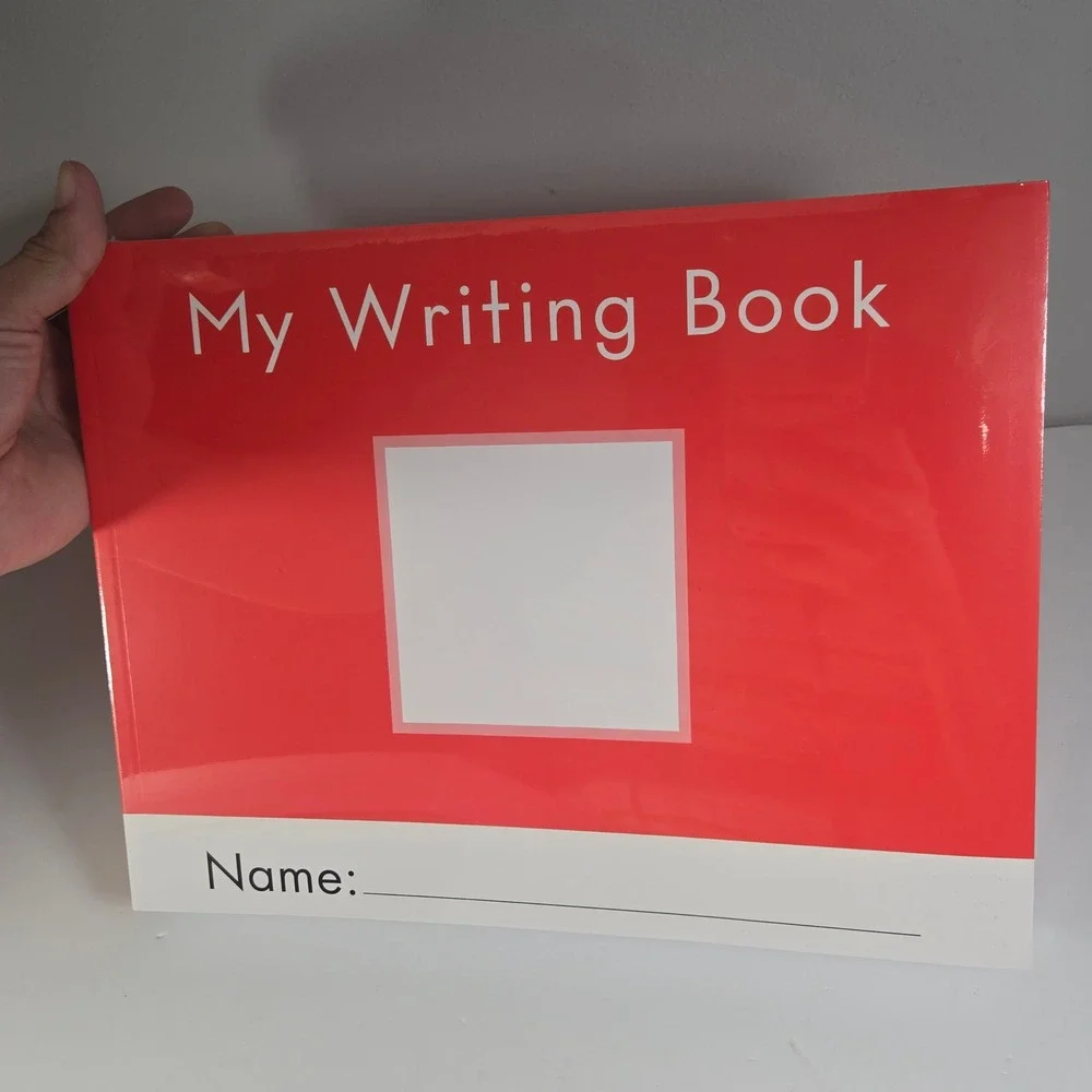 My Writing Book, Fountas and Pinnell LLI Heinemann Red Name Field